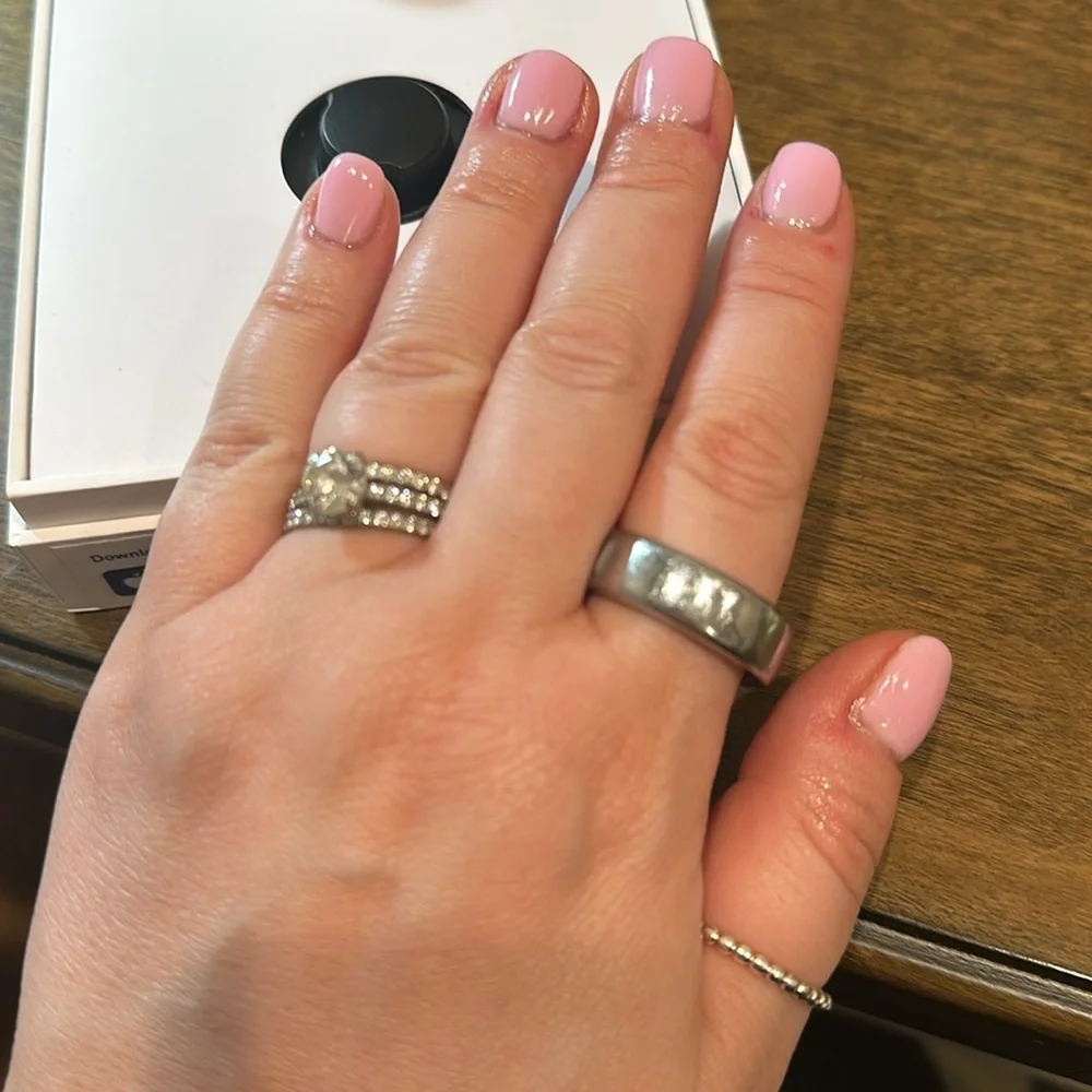 ŌURA Horizon Silver Ring - SZ 11